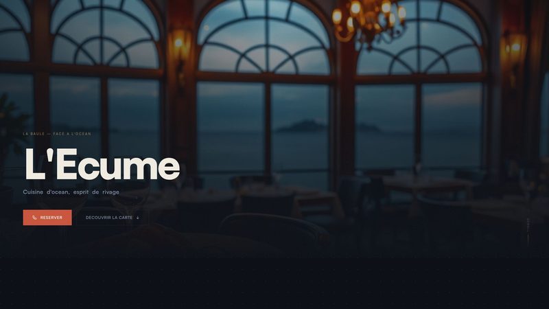 Site Restaurant Gastro